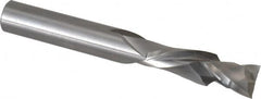Onsrud - 1/2" Cutting Diam x 1-5/8" Length of Cut, 2 Flute, Compression Spiral Router Bit - Uncoated, Right Hand Cut, Solid Carbide, 4" OAL x 1/2" Shank Diam, Double Edge, 30° Helix Angle - Americas Industrial Supply