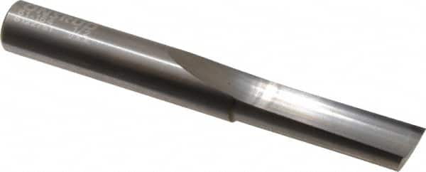 Onsrud - 1/2" Diam, 1/2" Shank Diam, 1-5/8" Length of Cut, 1 Flute Single Edge Straight Router Bit - 4" Overall Length, Right Hand Cut, Solid Carbide - Americas Industrial Supply