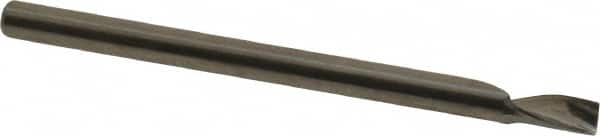 Onsrud - 1/8" Cutting Diam x 1/4" Length of Cut, 1 Flute, Upcut Spiral Router Bit - Uncoated, Right Hand Cut, Solid Carbide, 2" OAL x 1/8" Shank Diam, Single Edge, 21° Helix Angle - Americas Industrial Supply