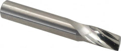Onsrud - 3/8" Cutting Diam x 5/8" Length of Cut, 1 Flute, Upcut Spiral Router Bit - Uncoated, Right Hand Cut, Solid Carbide, 2-1/2" OAL x 3/8" Shank Diam, Single Edge, 21° Helix Angle - Americas Industrial Supply