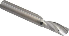 Onsrud - 1/4" Cutting Diam x 5/8" Length of Cut, 1 Flute, Upcut Spiral Router Bit - Uncoated, Right Hand Cut, Solid Carbide, 2" OAL x 1/4" Shank Diam, Single Edge - Americas Industrial Supply
