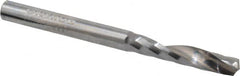 Onsrud - 1/4" Cutting Diam x 1-1/4" Length of Cut, 1 Flute, Upcut Spiral Router Bit - Uncoated, Right Hand Cut, Solid Carbide, 3" OAL x 1/4" Shank Diam, Single Edge - Americas Industrial Supply