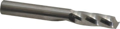 Onsrud - 3/8" Cutting Diam x 1-1/8" Length of Cut, 1 Flute, Upcut Spiral Router Bit - Uncoated, Right Hand Cut, Solid Carbide, 3" OAL x 3/8" Shank Diam, Single Edge - Americas Industrial Supply