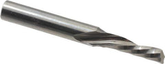 Onsrud - 3/16" Cutting Diam x 5/8" Length of Cut, 1 Flute, Downcut Spiral Router Bit - Uncoated, Right Hand Cut, Solid Carbide, 2" OAL x 1/4" Shank Diam, Single Edge, 21° Helix Angle - Americas Industrial Supply