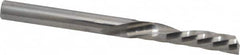 Onsrud - 1/4" Cutting Diam x 1-1/4" Length of Cut, 1 Flute, Downcut Spiral Router Bit - Uncoated, Right Hand Cut, Solid Carbide, 3" OAL x 1/4" Shank Diam, Single Edge, 21° Helix Angle - Americas Industrial Supply