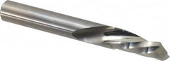 Onsrud - 3/8" Cutting Diam x 3/4" Length of Cut, 1 Flute, Downcut Spiral Router Bit - Uncoated, Right Hand Cut, Solid Carbide, 3" OAL x 3/8" Shank Diam, Single Edge, 21° Helix Angle - Americas Industrial Supply
