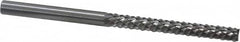 Onsrud - 1/4" Cut Diam, 1/4" Shank Diam, Carbide Double Cut Cylinder Burr - Americas Industrial Supply