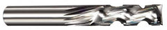 Onsrud - 1/2" Cutting Diam x 2-1/8" Length of Cut, 16 Flute, Burr Spiral Router Bit - Uncoated, Right Hand Cut, Solid Carbide, 4" OAL x 1/2" Shank Diam, Double Edge - Americas Industrial Supply