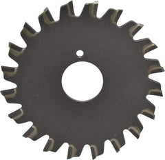 Onsrud - 2-1/2" Diam x 0.095" Blade Thickness x 5/8" Arbor Hole Diam, 20 Tooth Slitting and Slotting Saw - Arbor Connection, Right Hand, Uncoated, Carbide-Tipped, -5° Rake - Americas Industrial Supply