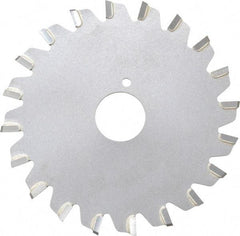 Onsrud - 3" Diam x 0.095" Blade Thickness x 5/8" Arbor Hole Diam, 20 Tooth Slitting and Slotting Saw - Arbor Connection, Right Hand, Uncoated, Carbide-Tipped, -5° Rake - Americas Industrial Supply