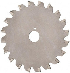 Onsrud - 4" Diam x 0.095" Blade Thickness x 5/8" Arbor Hole Diam, 20 Tooth Slitting and Slotting Saw - Arbor Connection, Right Hand, Uncoated, Carbide-Tipped, -5° Rake - Americas Industrial Supply