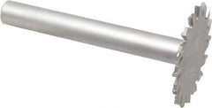 Onsrud - 2" Diam x 0.095" Blade Thickness, 16 Tooth Slitting and Slotting Saw - Shank Connection, Right Hand, Uncoated, Carbide-Tipped, 0° Rake - Americas Industrial Supply