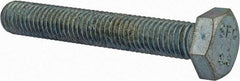 Value Collection - M10x1.50mm Metric Coarse, 65mm Length Under Head Hex Head Cap Screw - Fully Threaded, Grade 8.8 Steel, Zinc-Plated Finish, 17mm Hex - Americas Industrial Supply