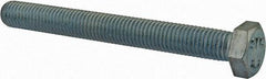 Value Collection - M12x1.75mm Metric Coarse, 110mm Length Under Head Hex Head Cap Screw - Fully Threaded, Grade 8.8 Steel, Zinc-Plated Finish, 19mm Hex - Americas Industrial Supply