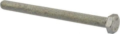 Value Collection - M8x1.25mm Metric Coarse, 100mm Length Under Head Hex Head Cap Screw - Fully Threaded, Grade 8.8 Steel, Zinc-Plated Finish, 13mm Hex - Americas Industrial Supply