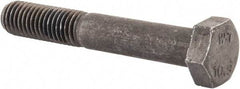 Value Collection - M12x1.75mm Metric Coarse, 75mm Length Under Head Hex Head Cap Screw - Partially Threaded, Grade 10.9 Steel, Uncoated, 19mm Hex - Americas Industrial Supply