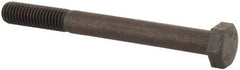 Value Collection - M8x1.25mm Metric Coarse, 80mm Length Under Head Hex Head Cap Screw - Partially Threaded, Grade 10.9 Steel, Uncoated, 13mm Hex - Americas Industrial Supply