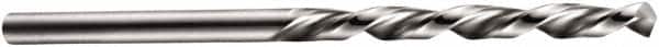 DORMER - 1.1mm 118° High Speed Steel Jobber Drill - Oxide Finish, Left Hand Cut, Spiral Flute, Straight Shank, 36mm OAL - Americas Industrial Supply