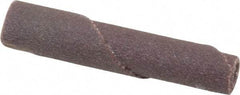 Merit Abrasives - 1/4" Max Roll Diam x 1-1/2" OAL, 180 Grit Aluminum Oxide Straight Cartridge Roll - 1/8" Pilot Hole Diam, Very Fine Grade - Americas Industrial Supply