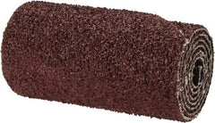 Superior Abrasives - 3/4" Max Roll Diam x 1-1/2" OAL, 50 Grit Straight Cartridge Roll - 3/16" Pilot Hole Diam, Coarse Grade - Americas Industrial Supply