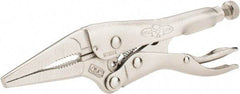 Irwin - 4" OAL Standard Jaw Locking Pliers - 1-5/8" Jaw Opening, Standard Handle - Americas Industrial Supply