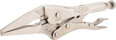 Irwin - 9" OAL Standard Jaw Locking Pliers - 2-7/8" Jaw Opening, Standard Handle - Americas Industrial Supply