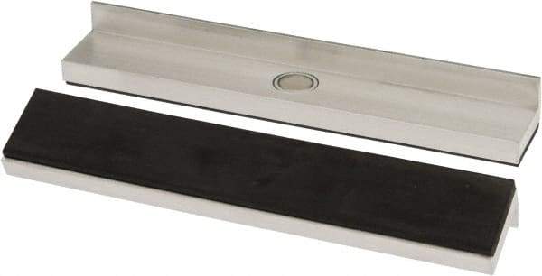 Wilton - 6-1/2" Jaw Width, Rubber Covered Aluminum, Vise Jaw Cap - Magnetic Attachment - Americas Industrial Supply