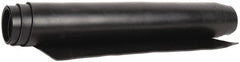 Made in USA - 36" Wide, 1/16" Thick, Buna-N Rubber Foam Sheet - 35 to 45 Durometer, Black, -40 to 212°F, 1,500 psi Tensile Strength, Cut-to-Length - Americas Industrial Supply