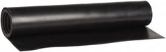 Made in USA - 36" Wide, 0.093" Thick, Buna-N Rubber Foam Sheet - 35 to 45 Durometer, Black, -40 to 212°F, 1,500 psi Tensile Strength, Cut-to-Length - Americas Industrial Supply