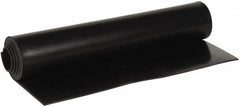 Made in USA - 36" Wide, 0.093" Thick, Buna-N Rubber Foam Sheet - 45 to 55 Durometer, Black, -40 to 212°F, 1,500 psi Tensile Strength, Cut-to-Length - Americas Industrial Supply