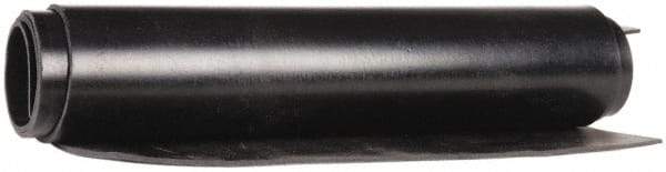 Made in USA - 36" Wide, 1/8" Thick, Buna-N Rubber Foam Sheet - 45 to 55 Durometer, Black, -40 to 212°F, 1,500 psi Tensile Strength, Cut-to-Length - Americas Industrial Supply