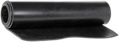 Made in USA - 36" Wide, 1/16" Thick, Buna-N Rubber Foam Sheet - 50 to 60 Durometer, Black, -40 to 212°F, 1,500 psi Tensile Strength, Cut-to-Length - Americas Industrial Supply