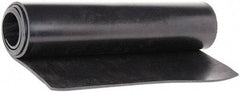 Made in USA - 36" Wide, 1/8" Thick, Buna-N Rubber Foam Sheet - 65 to 75 Durometer, Black, -40 to 212°F, 1,500 psi Tensile Strength, Cut-to-Length - Americas Industrial Supply