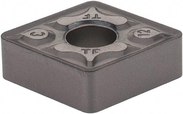 Iscar - CNMG433 TF Grade IC907 Carbide Turning Insert - 80° Diamond, 1/2" Inscr Circle, 3/16" Thick, 3/64" Corner Radius - Americas Industrial Supply