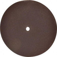 Everett - 8" Aluminum Oxide Cutoff Wheel - 3/32" Thick, 1/2" Arbor, Use with Gas Powered Saws - Americas Industrial Supply