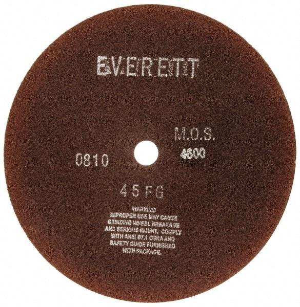 Everett - 12" Aluminum Oxide Cutoff Wheel - 1/8" Thick, 1" Arbor, Use with Gas Powered Saws - Americas Industrial Supply
