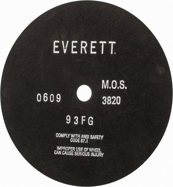 Everett - 12" Cutoff Wheel - 3/32" Thick, 1" Arbor, Use with Gas Powered Saws - Americas Industrial Supply