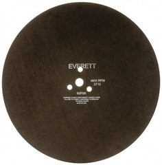 Everett - 20" Cutoff Wheel - 5/32" Thick, 1" Arbor, Use with Gas Powered Saws - Americas Industrial Supply