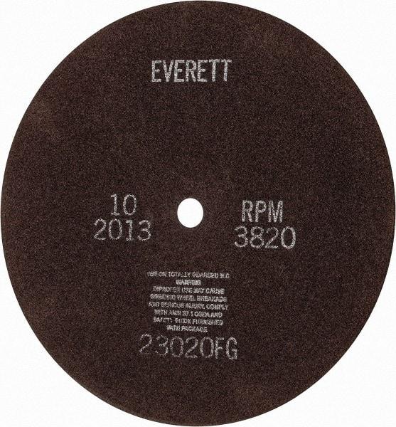 Everett - 16" Aluminum Oxide Cutoff Wheel - 5/32" Thick, 1" Arbor, Use with Gas Powered Saws - Americas Industrial Supply