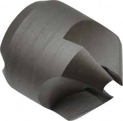 Made in USA - 7/16" Cutter Head Diam, 1/8" Pilot Hole Diam, High Speed Steel Reverse Countersink - Americas Industrial Supply