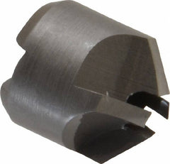 Made in USA - 4 Flutes, 9/16" Cutter Head Diam, 3/16" Pilot Hole Diam, High Speed Steel Reverse Countersink - Americas Industrial Supply