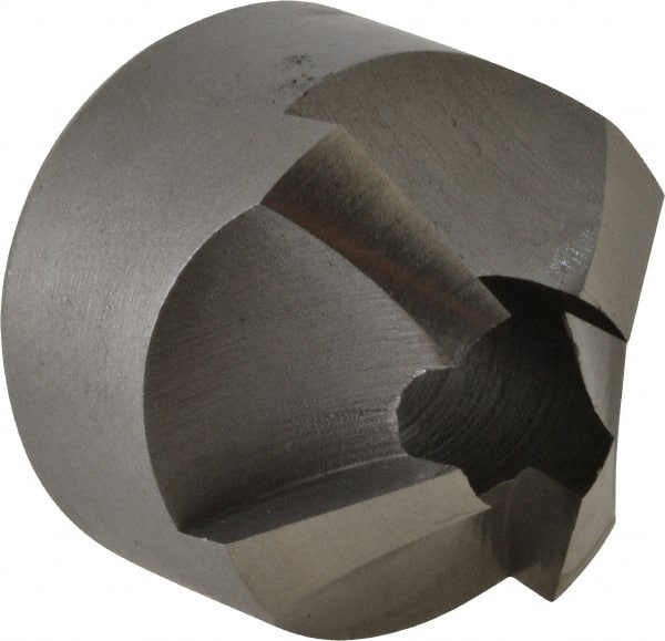 Made in USA - 4 Flutes, 11/16" Cutter Head Diam, 1/4" Pilot Hole Diam, High Speed Steel Reverse Countersink - Americas Industrial Supply