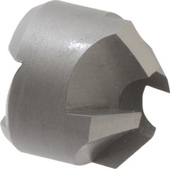 Made in USA - 4 Flutes, 11/16" Cutter Head Diam, 5/1" Pilot Hole Diam, High Speed Steel Reverse Countersink - Americas Industrial Supply