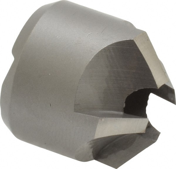 Made in USA - 4 Flutes, 7/8" Cutter Head Diam, 3/8" Pilot Hole Diam, High Speed Steel Reverse Countersink - Americas Industrial Supply
