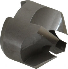 Made in USA - 4 Flutes, 1-1/4" Cutter Head Diam, 1/2" Pilot Hole Diam, High Speed Steel Reverse Countersink - Americas Industrial Supply