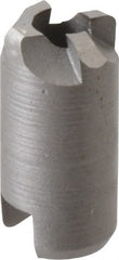 Made in USA - 4 Flutes, 1/4" Diam, 1/8" Pilot Hole Diam, High Speed Steel Reverse Counterbore - Americas Industrial Supply