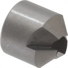 Made in USA - 5/8" Cutter Head Diam, 1/4" Pilot Hole Diam, Solid Carbide Reverse Countersink - Americas Industrial Supply