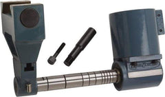 Vectrax - Right Angle Milling Head - R8 Spindle Taper, Compatible with GS 20 Series Manual Milling Machine, Includes 1 Inch Arbor, Arbor Support for NT40 Spindle, Horizontal Milling Attachment Including Right Angle Head and NT40 in - R8 out - Americas Industrial Supply