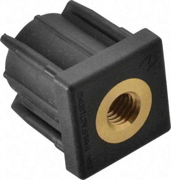 Gibraltar - 1-1/2" Tube, 1/2-13 Thread, 1,000 Lb Capacity, Square Tube End - 0.12" Tube Wall, 1-1/2" Square - Americas Industrial Supply