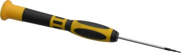 Slotted Screwdriver: 6″ OAL, 2″ Blade Length 2″ Blade Length, Round Shank, Ergonomic Handle